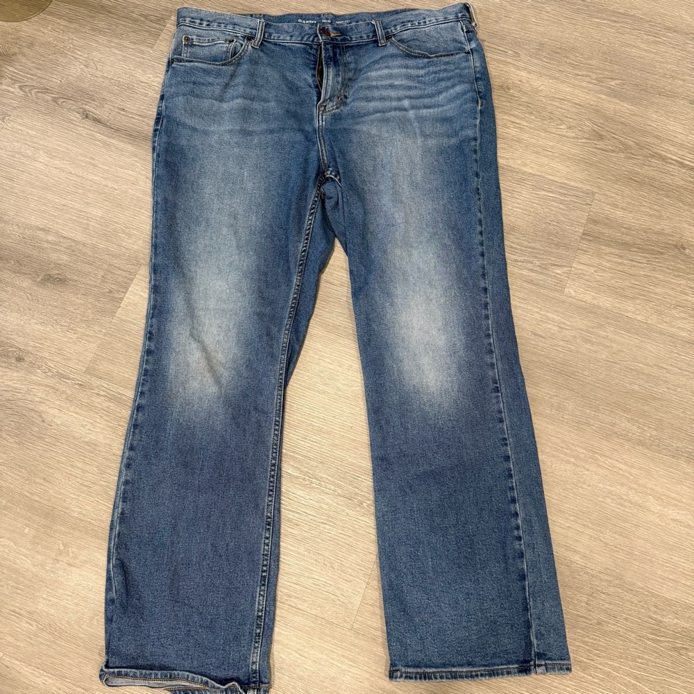 Old Navy Men's Straight Blue Jeans